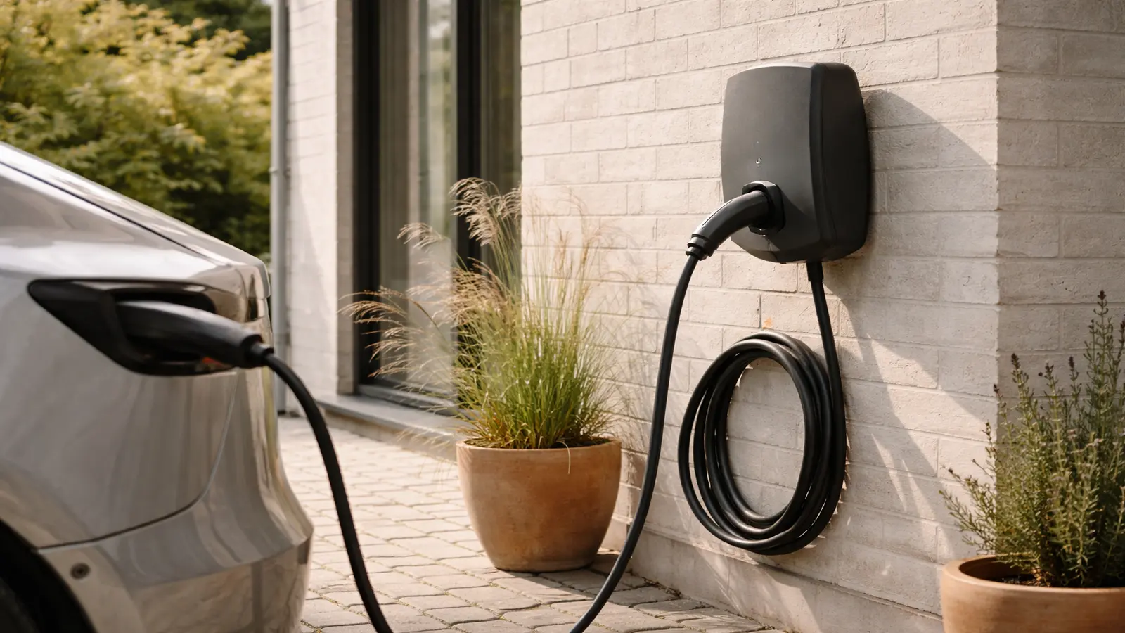 en ladeboks til elbil hjemme er en god ide for mange
